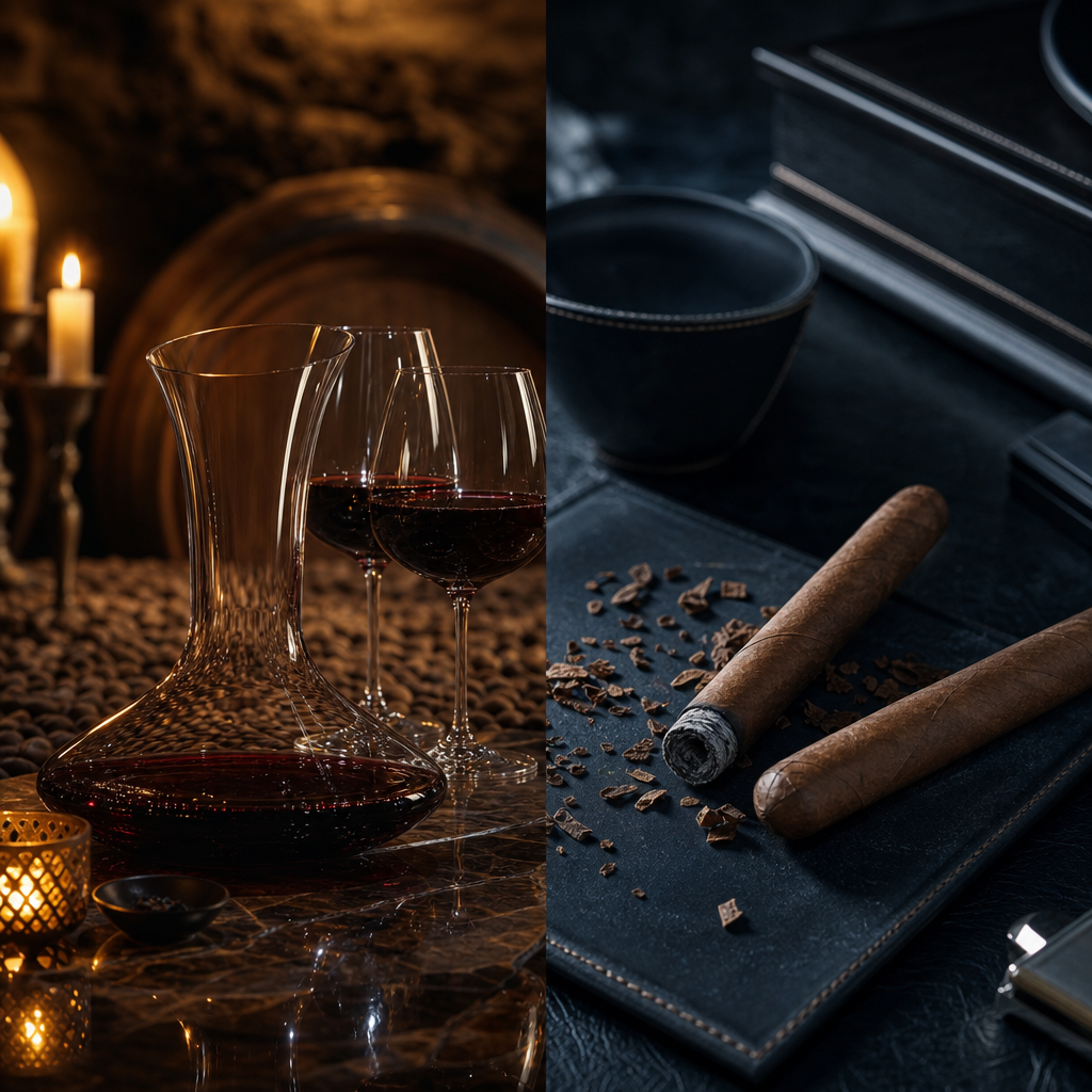 雪茄 × Bordeaux Premier Cru 五大酒莊配對深度：1855 列級制度、單一年份配對化學、與業界廣泛討論的紳士晚宴儀式