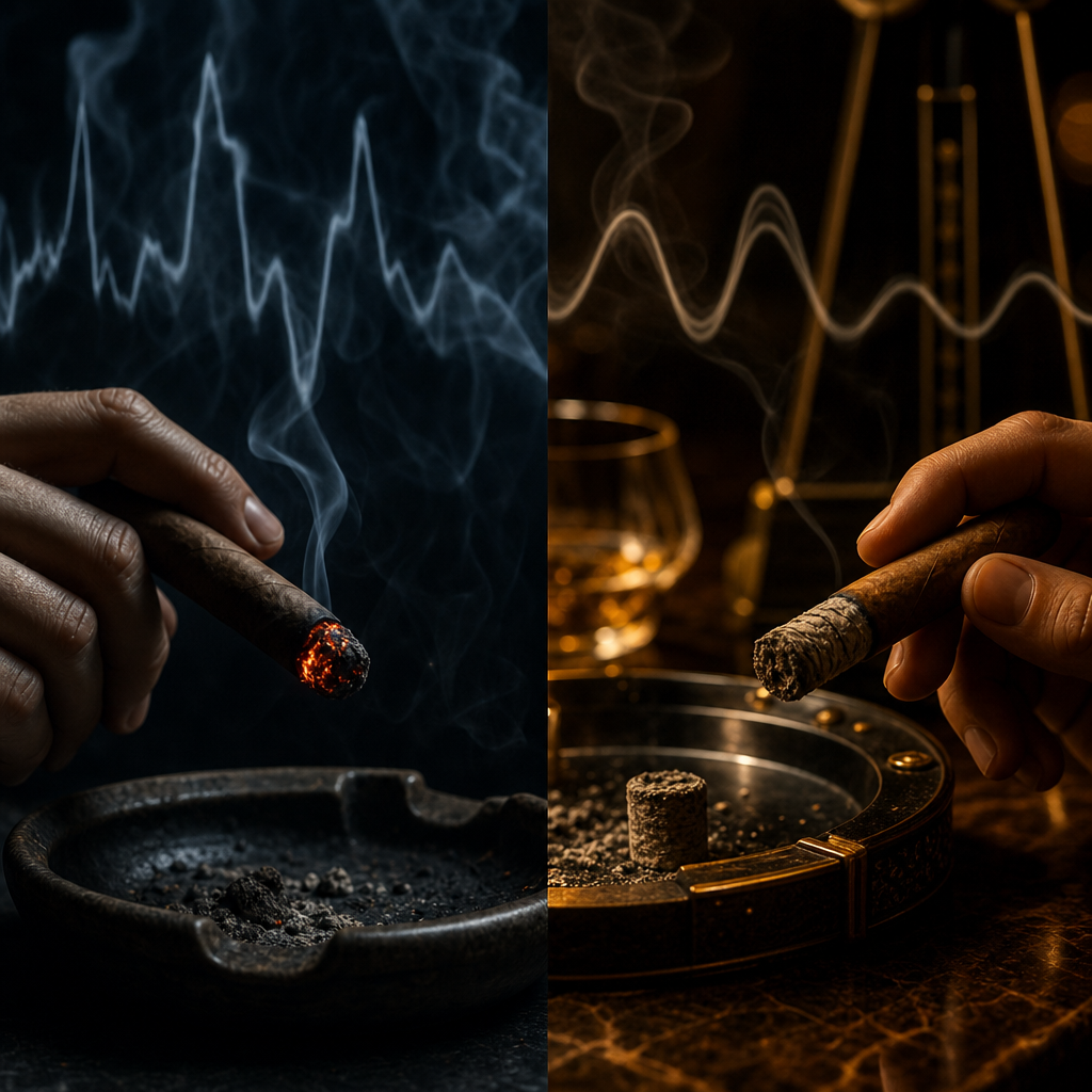 雪茄的節奏：抽吸速度與品味的關聯