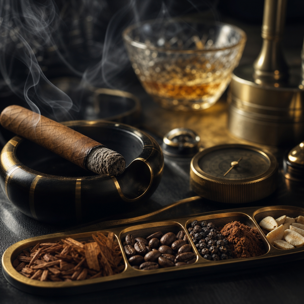 雪茄的品鑒與分析技術：五感的結合