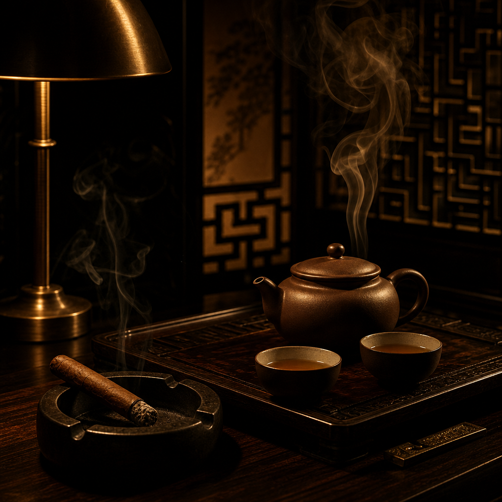 雪茄配茶完整教學：烏龍、普洱、紅茶、抹茶