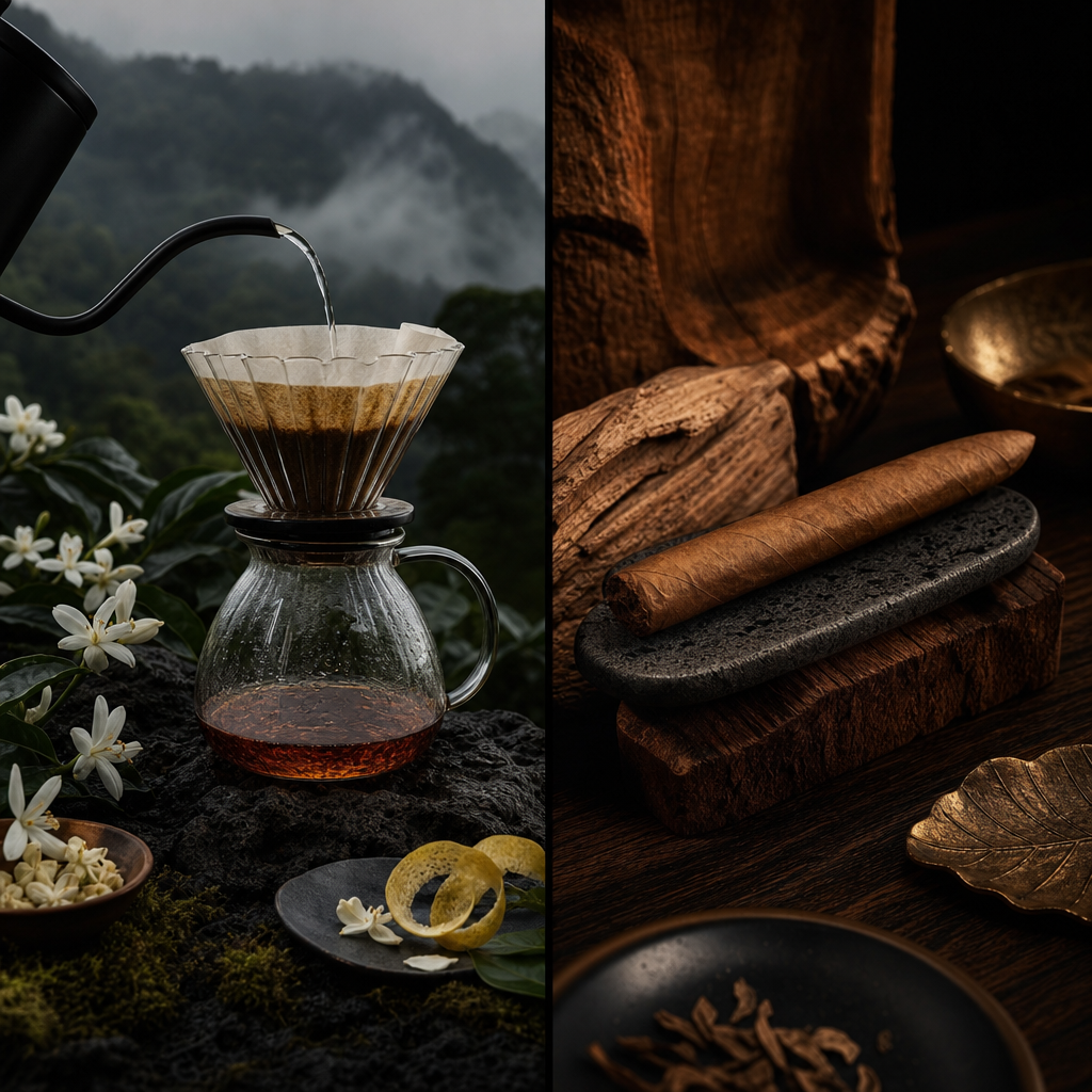巴拿馬瑰夏咖啡的花香傳奇：Boquete 高地的茉莉與佛手柑，搭配 Cohiba Lanceros 的傳奇細長