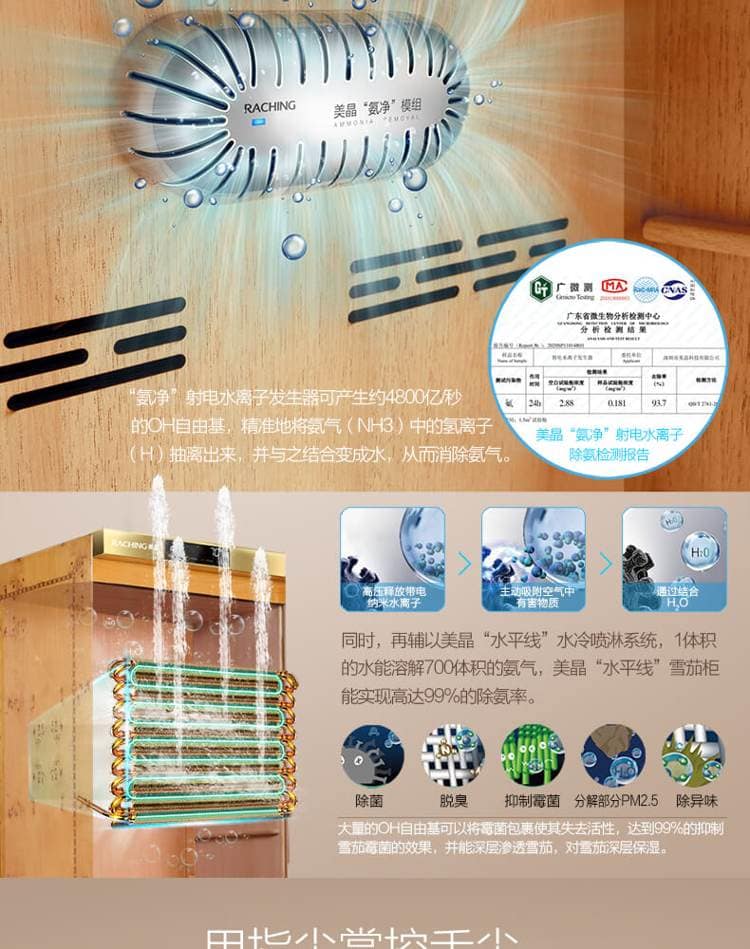 Raching 美晶 MON3800B 智慧水平線雙溫雙濕雪茄櫃｜約1500-1800支｜Capadura 保濕櫃 · 恆溫箱｜W Cigar Shop 雪茄配件 商品詳情 29