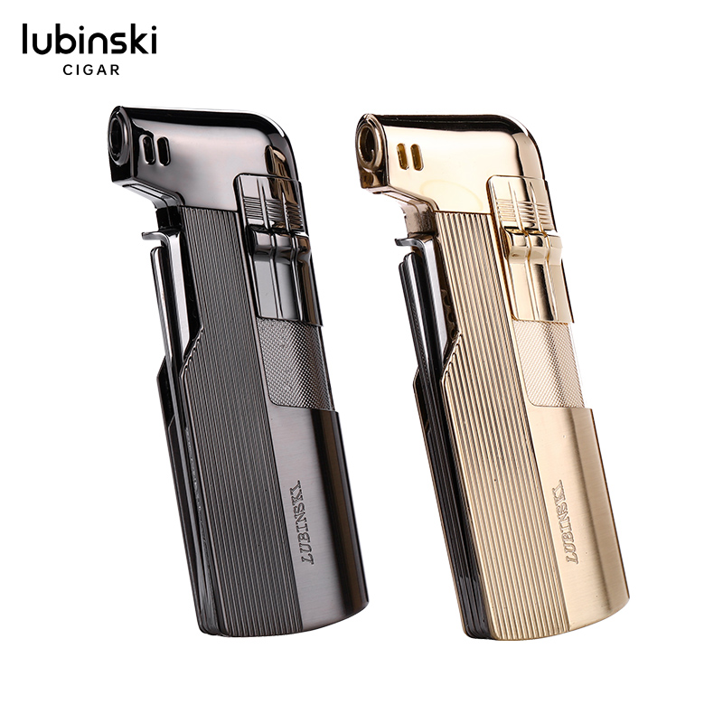 Lubinski 菸斗斜火金屬打火機