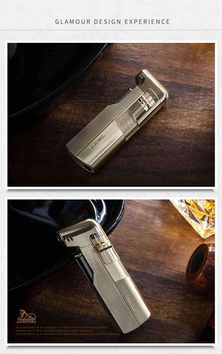 Lubinski 魯賓斯基 菸斗斜火金屬打火機 保養 · 濕度|W Cigar Shop 雪茄配件 商品詳情 4