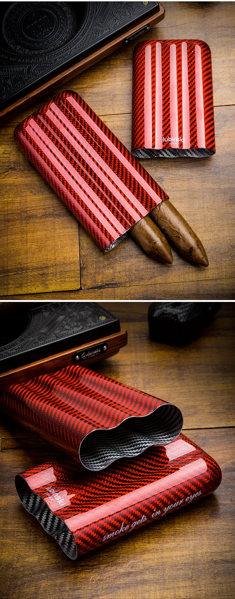Lubinski 魯賓斯基 三支裝雪茄保濕管 保濕櫃 · 恆溫箱|W Cigar Shop 雪茄配件 商品詳情 2