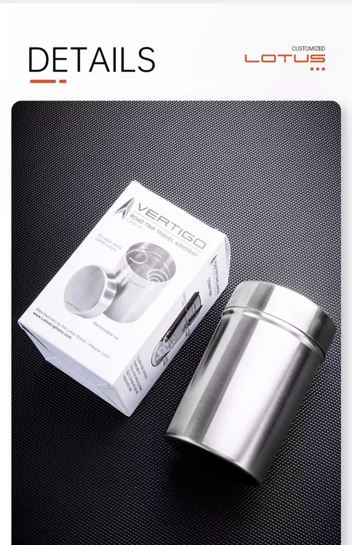 LOTUS 蓮花 車載雪茄菸灰缸 菸灰缸|W Cigar Shop 雪茄配件 商品詳情 13
