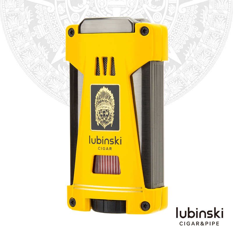 Lubinski 魯賓斯基 多功能便攜三直衝藍焰打火機 打火機 · 點火｜W Cigar Shop 雪茄配件 商品詳情 1