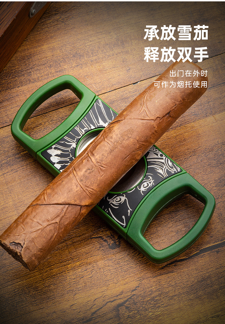 Lubinski 魯賓斯基 V 剪平切二合一雪茄鋒利斷頭台 雪茄剪｜W Cigar Shop 雪茄配件 商品詳情 9