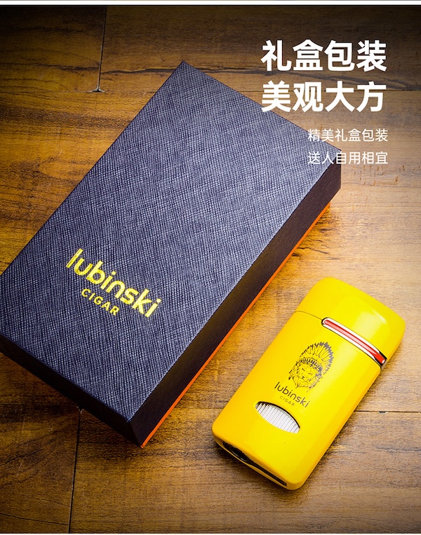 Lubinski 魯賓斯基 單直衝金屬雪茄打火機 打火機 · 點火|W Cigar Shop 雪茄配件 商品詳情 11