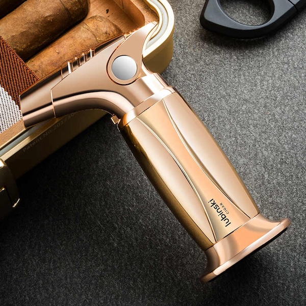Lubinski 魯賓斯基 直衝火台式打火機 打火機 · 點火|W Cigar Shop 雪茄配件 商品詳情 2