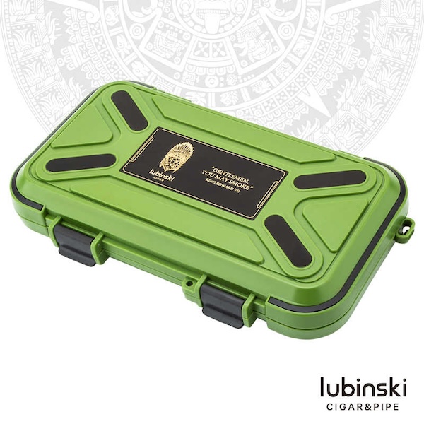 Lubinski 魯賓斯基 便攜五支裝密封雪茄保濕箱包 保養 · 濕度|W Cigar Shop 雪茄配件 商品詳情 1
