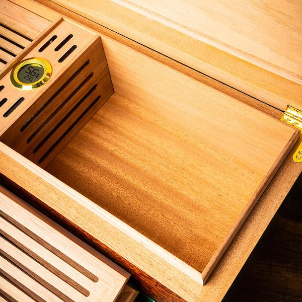 Lubinski 魯賓斯基 雪松木層架保濕盒 保濕櫃 · 恆溫箱|W Cigar Shop 雪茄配件 商品詳情 3