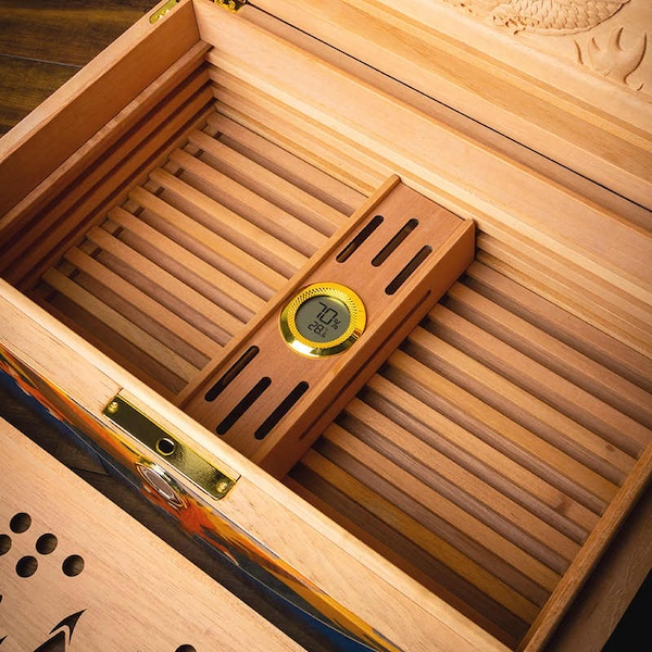 Lubinski 魯賓斯基 西班牙雪松木雪茄保濕盒 保濕櫃 · 恆溫箱|W Cigar Shop 雪茄配件 商品詳情 4