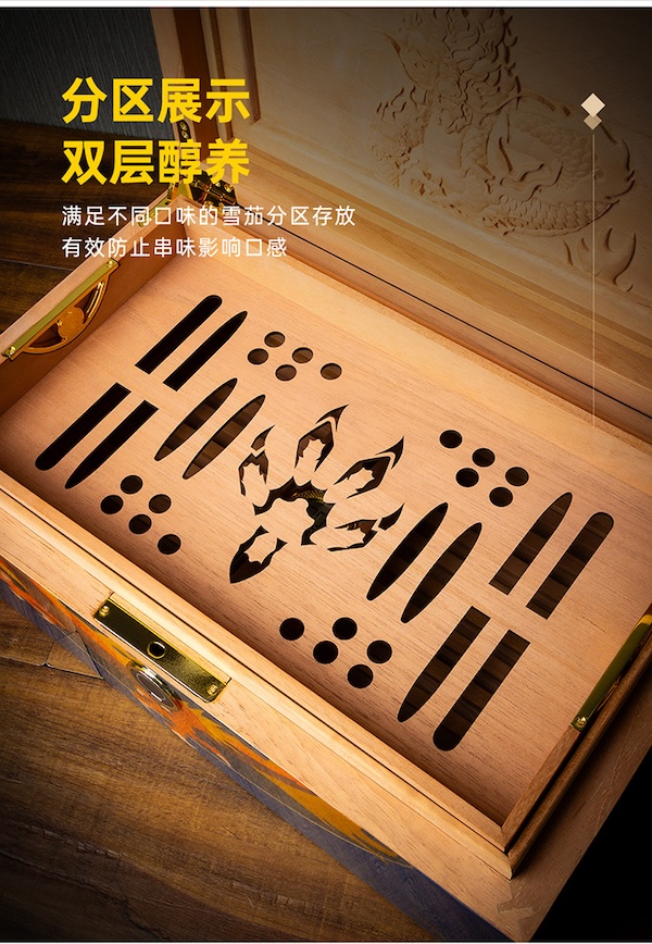 Lubinski 魯賓斯基 西班牙雪松木雪茄保濕盒 保濕櫃 · 恆溫箱|W Cigar Shop 雪茄配件 商品詳情 11