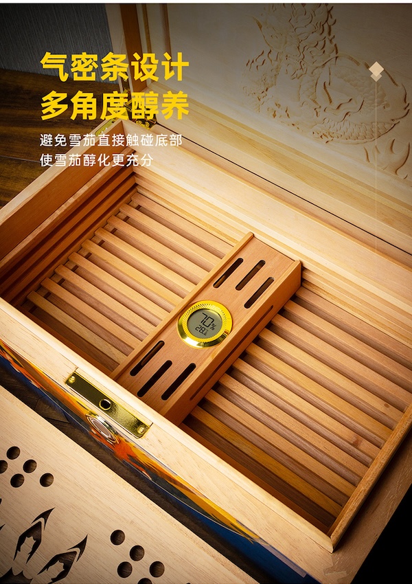 Lubinski 魯賓斯基 西班牙雪松木雪茄保濕盒 保濕櫃 · 恆溫箱|W Cigar Shop 雪茄配件 商品詳情 13