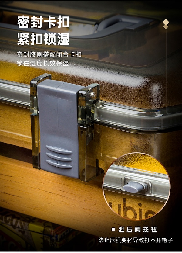 Lubinski 魯賓斯基 大容量雪松木雪茄保濕盒 保濕櫃 · 恆溫箱|W Cigar Shop 雪茄配件 商品詳情 13