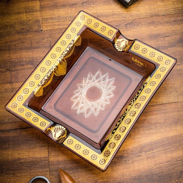 Lubinski 魯賓斯基 琉璃工藝雪茄菸灰缸 菸灰缸｜W Cigar Shop 雪茄配件 商品詳情 2