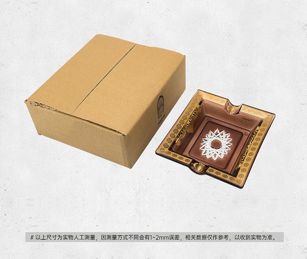 Lubinski 魯賓斯基 琉璃工藝雪茄菸灰缸 菸灰缸｜W Cigar Shop 雪茄配件 商品詳情 12