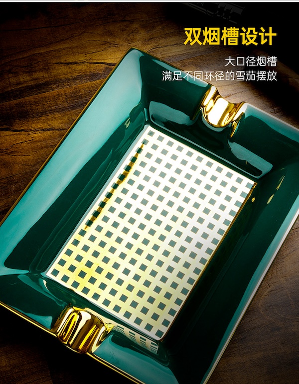 Lubinski 魯賓斯基 新中式陶瓷雪茄菸灰缸 菸灰缸｜W Cigar Shop 雪茄配件 商品詳情 8