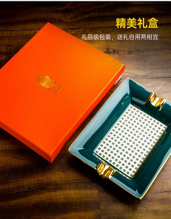 Lubinski 魯賓斯基 新中式陶瓷雪茄菸灰缸 菸灰缸｜W Cigar Shop 雪茄配件 商品詳情 10