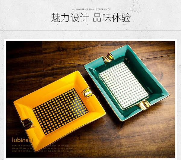Lubinski 魯賓斯基 新中式陶瓷雪茄菸灰缸 菸灰缸｜W Cigar Shop 雪茄配件 商品詳情 12