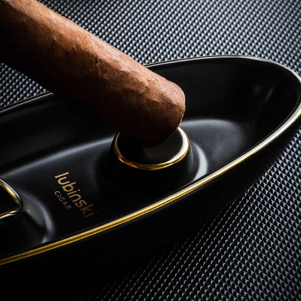Lubinski 魯賓斯基 時尚骨瓷單槽雪茄菸灰缸 菸灰缸|W Cigar Shop 雪茄配件 商品詳情 4
