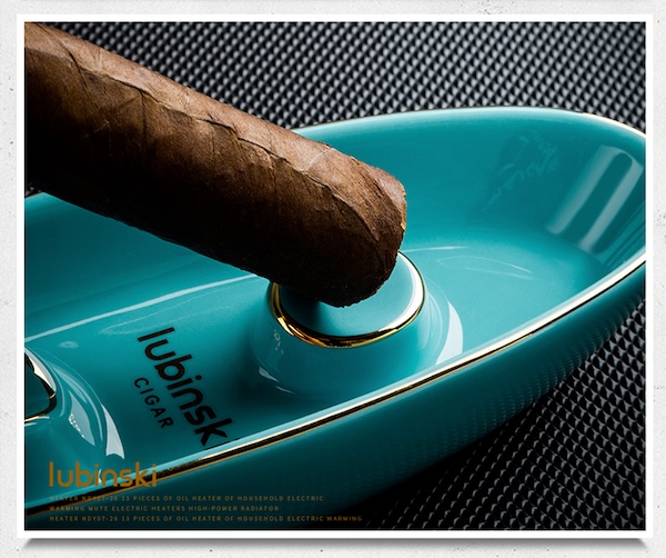 Lubinski 魯賓斯基 時尚骨瓷單槽雪茄菸灰缸 菸灰缸|W Cigar Shop 雪茄配件 商品詳情 13