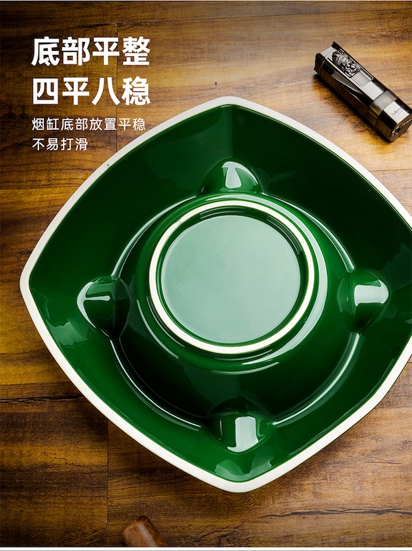 Lubinski 魯賓斯基 高檔陶瓷4槽雪茄菸灰缸 菸灰缸｜W Cigar Shop 雪茄配件 商品詳情 11