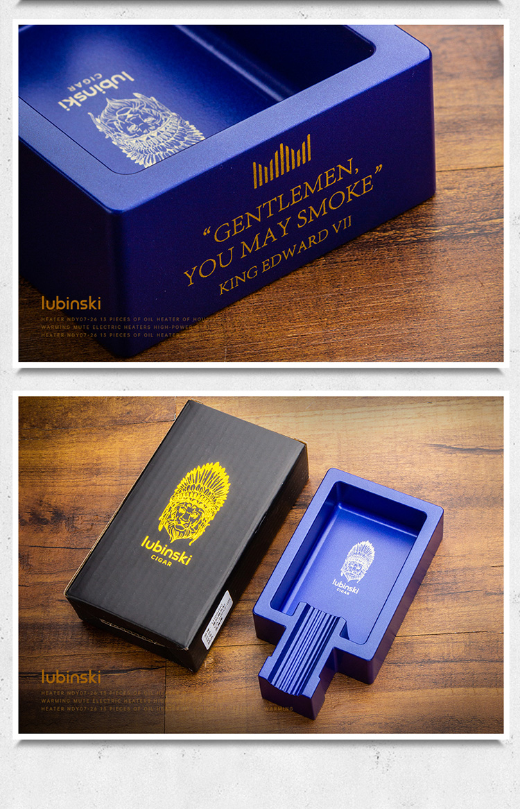 Lubinski 魯賓斯基 鋅合金雪茄菸灰缸 菸灰缸｜W Cigar Shop 雪茄配件 商品詳情 6