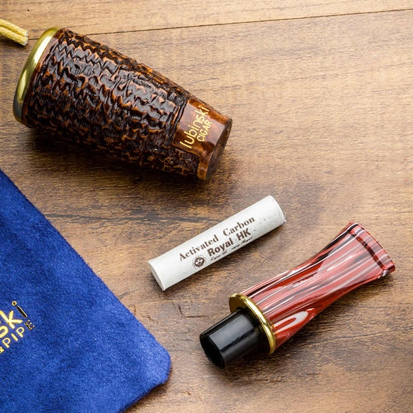 Lubinski 魯賓斯基 石楠木亞克力雪茄煙嘴禮盒裝 配件禮盒｜W Cigar Shop 雪茄配件 商品詳情 4