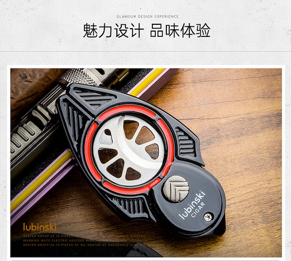 Lubinski 魯賓斯基 半自動扇形斷頭台雪茄剪刀 雪茄剪|W Cigar Shop 雪茄配件 商品詳情 14