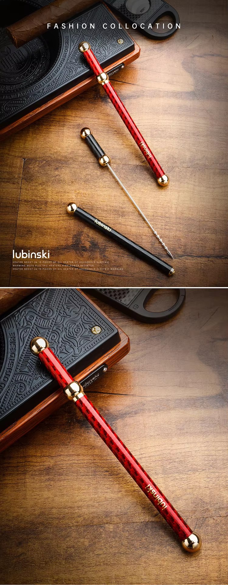 Lubinski 魯賓斯基 雪古巴煙茄通針 不鏽鋼雪茄工具 雪茄開孔器｜W Cigar Shop 雪茄配件 商品詳情 1