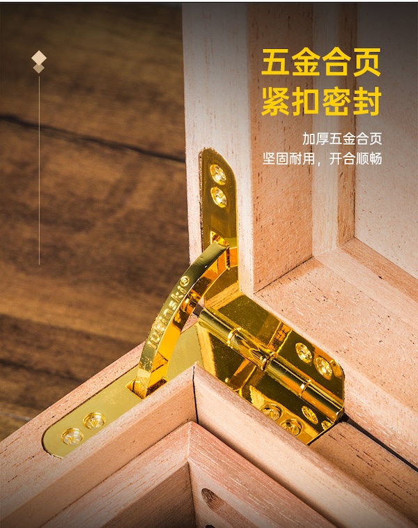 Lubinski 魯賓斯基 指紋開鎖雪松木雪茄保濕盒 保濕櫃 · 恆溫箱｜W Cigar Shop 雪茄配件 商品詳情 15