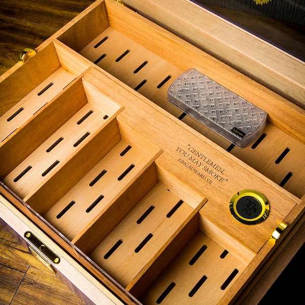 Lubinski 魯賓斯基 鋼琴烤漆雪茄保濕盒 保濕櫃 · 恆溫箱｜W Cigar Shop 雪茄配件 商品詳情 3
