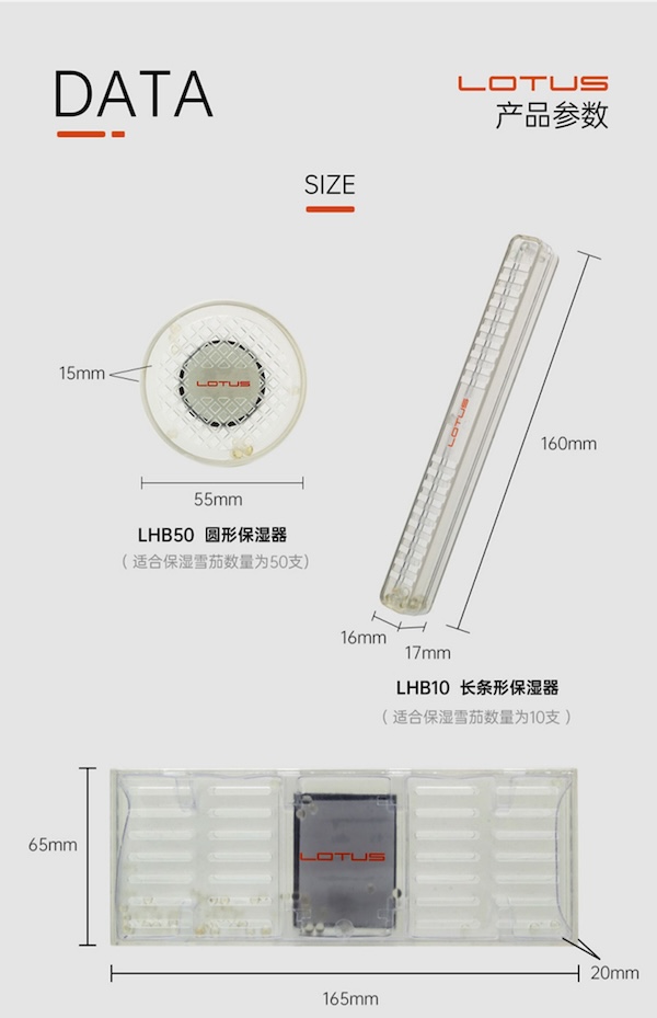 LOTUS 蓮花 煙草恆濕珠 保養 · 濕度|W Cigar Shop 雪茄配件 商品詳情 11