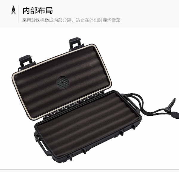 LOTUS 蓮花 便攜5支裝耐壓保濕盒雪茄盒 收納 · 旅行盒|W Cigar Shop 雪茄配件 商品詳情 9