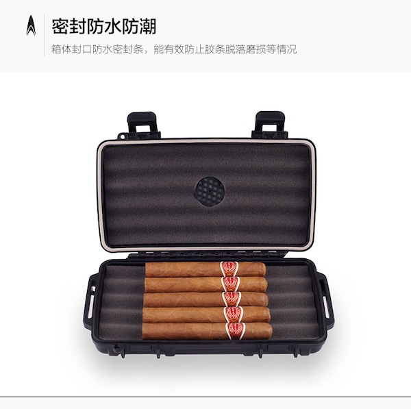 LOTUS 蓮花 便攜5支裝耐壓保濕盒雪茄盒 收納 · 旅行盒|W Cigar Shop 雪茄配件 商品詳情 10