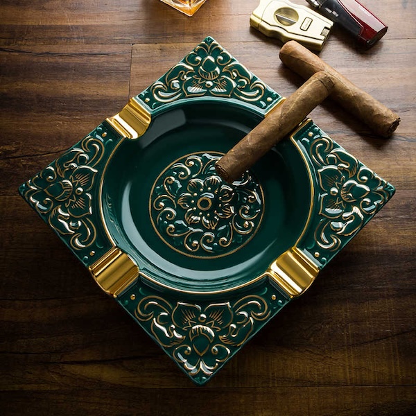 Lubinski 魯賓斯基 豪華陶瓷雪茄菸灰缸 菸灰缸|W Cigar Shop 雪茄配件 商品詳情 2