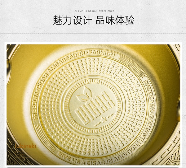 Lubinski 魯賓斯基 四槽雪茄菸灰缸 菸灰缸｜W Cigar Shop 雪茄配件 商品詳情 12