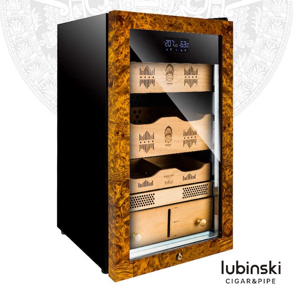 Lubinski 魯賓斯基 小型 WIFI 恆溫恆濕雪茄櫃 保濕櫃 · 恆溫箱｜W Cigar Shop 雪茄配件 商品詳情 1
