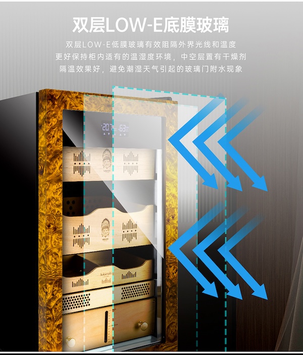 Lubinski 魯賓斯基 小型 WIFI 恆溫恆濕雪茄櫃 保濕櫃 · 恆溫箱｜W Cigar Shop 雪茄配件 商品詳情 14