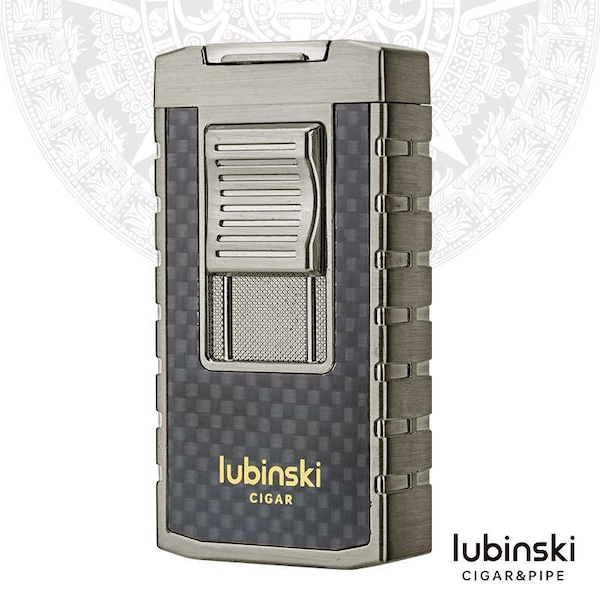 Lubinski 魯賓斯基 鋅合金雙直衝雪茄打火機 打火機 · 點火｜W Cigar Shop 雪茄配件 商品詳情 1