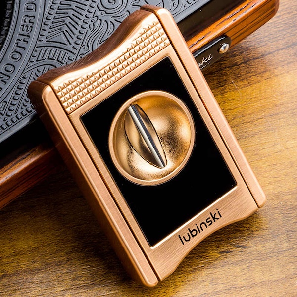Lubinski 魯賓斯基 鋅合金多功能V型雪茄剪刀禮品盒裝 雪茄剪|W Cigar Shop 雪茄配件 商品詳情 2