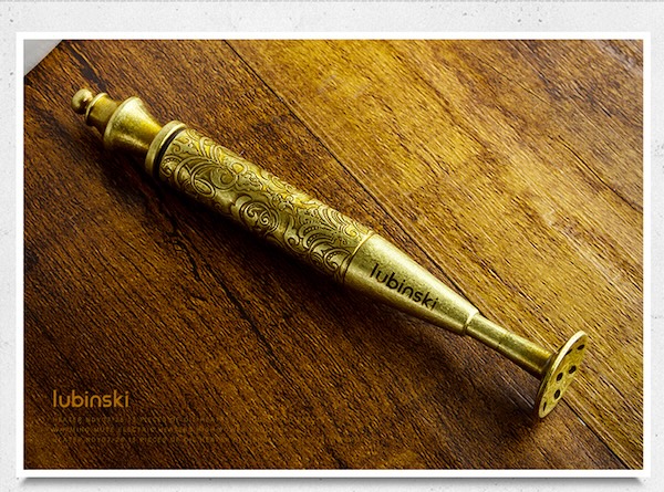 Lubinski 魯賓斯基 純銅雕花煙鬥壓棒 雪茄剪｜W Cigar Shop 雪茄配件 商品詳情 13