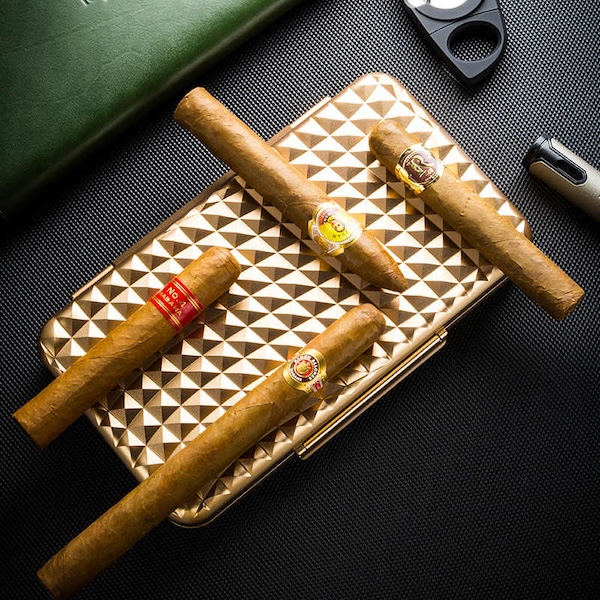 Lubinski 魯賓斯基 高檔便攜五支裝密封防水潑雪茄盒 收納 · 旅行盒｜W Cigar Shop 雪茄配件 商品詳情 2
