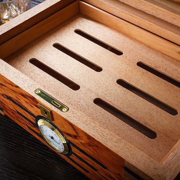 Lubinski 魯賓斯基 古典歐式高檔雪茄盒 保濕櫃 · 恆溫箱|W Cigar Shop 雪茄配件 商品詳情 4