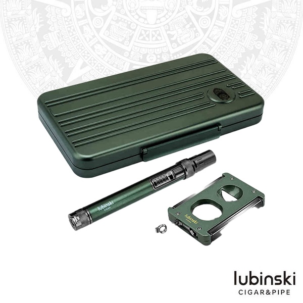 Lubinski 魯賓斯基 雪茄工具套裝5支裝便攜盒
