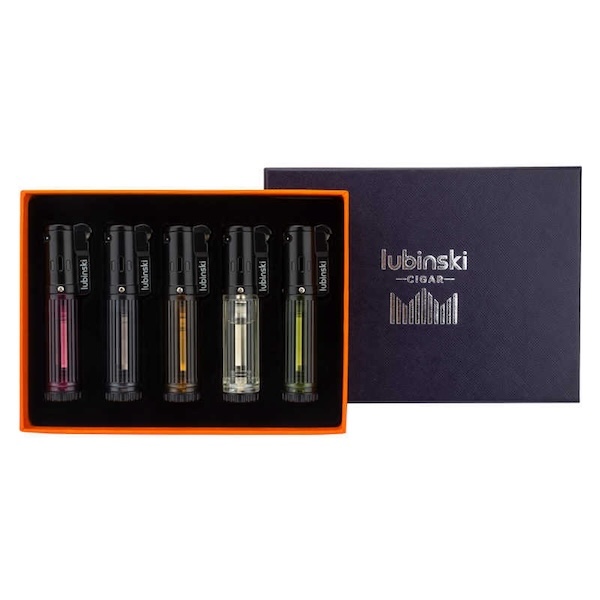 Lubinski 魯賓斯基 藍焰雪茄打火機禮盒套裝 打火機 · 點火|W Cigar Shop 雪茄配件 商品詳情 5