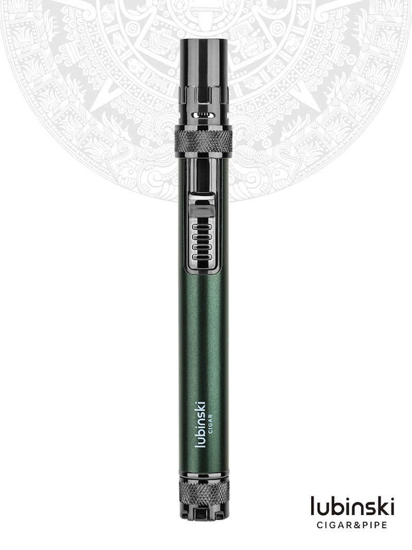 Lubinski 魯賓斯基 鋅合金單直衝雪茄打火機帶開孔器 打火機 · 點火｜W Cigar Shop 雪茄配件 商品詳情 1