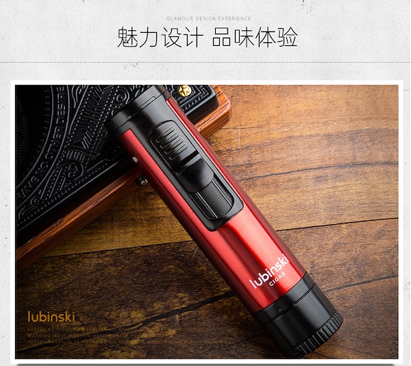 Lubinski 魯賓斯基 充氣單直衝多功能打火機 打火機 · 點火｜W Cigar Shop 雪茄配件 商品詳情 15